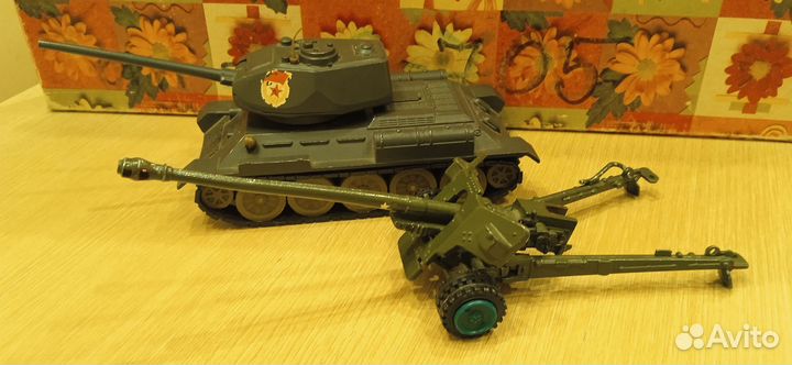 Танк и пушка, СССР