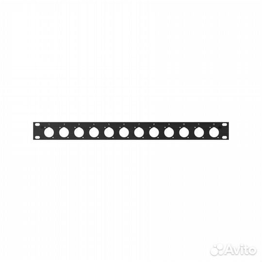 Панель 1U Roxtone rack1U12