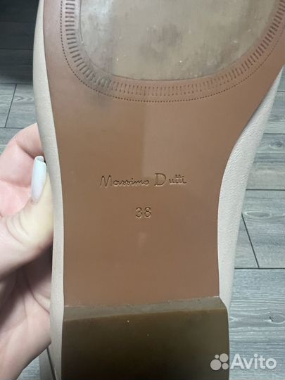 Лоферы massimo dutti