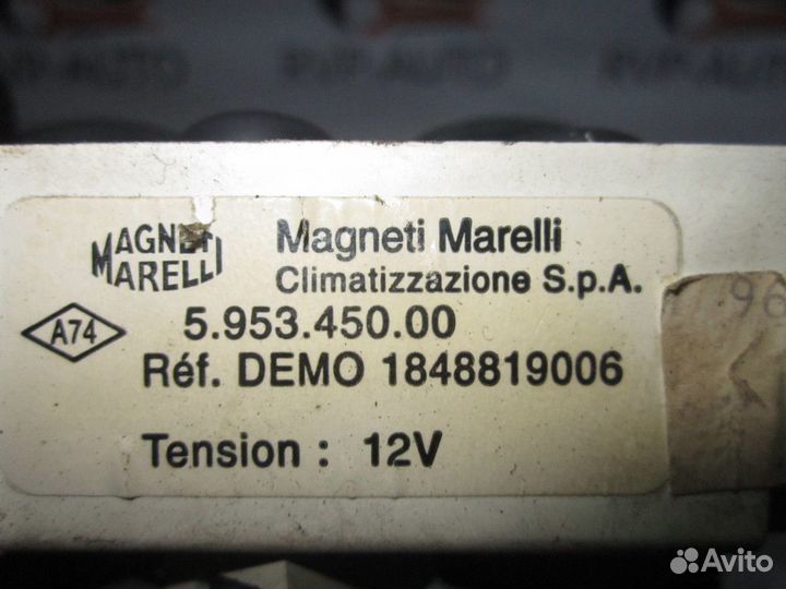 Блок управления отопителем Renault Clio 1998-2008