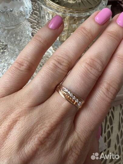 Кольцо с бриллиантами