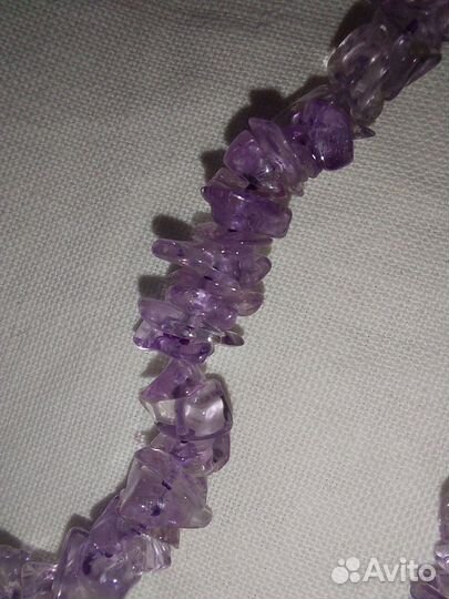 Бусы из аметиста