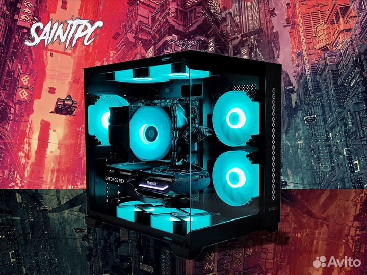 Игровой пк на видеокарте GTX и Ryzen 3