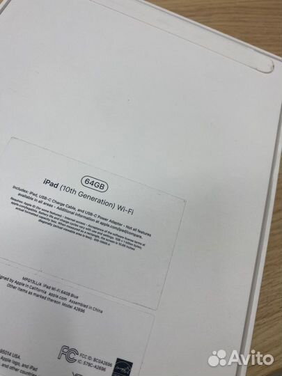 iPad 10 64GB 2022 NEW blue Wi-fi