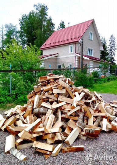 Дрова колотые привезем