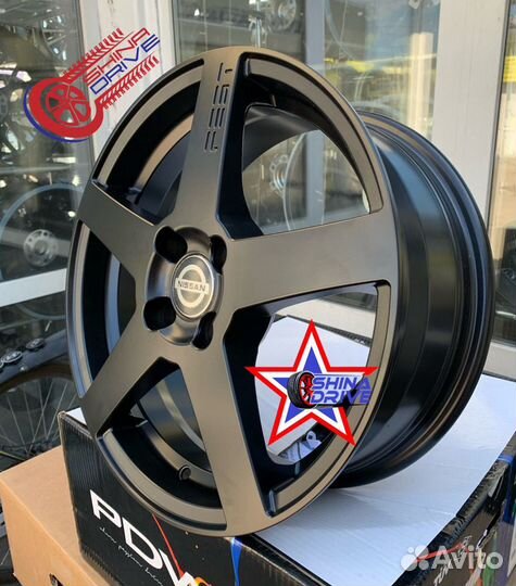 Диски Nissan R16 4x100 Black Matt