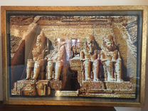 Папирус из Египта "Храм Рамзеса" с эффектом объема