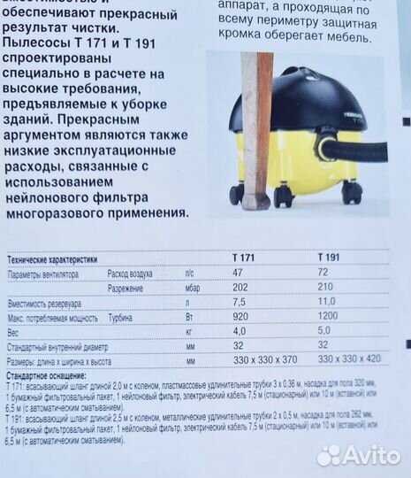 Пылесос Karcher Т171