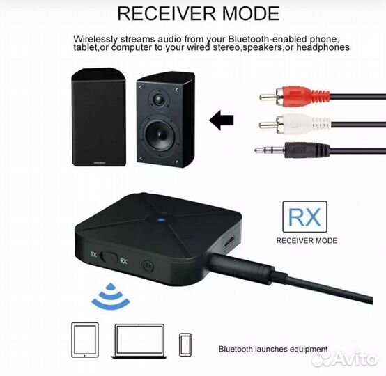 Bluetooth приемник/передатчик 2в1