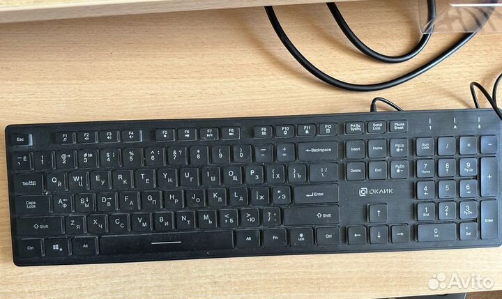 Клавиатура Oklick 550ml проводная оклик