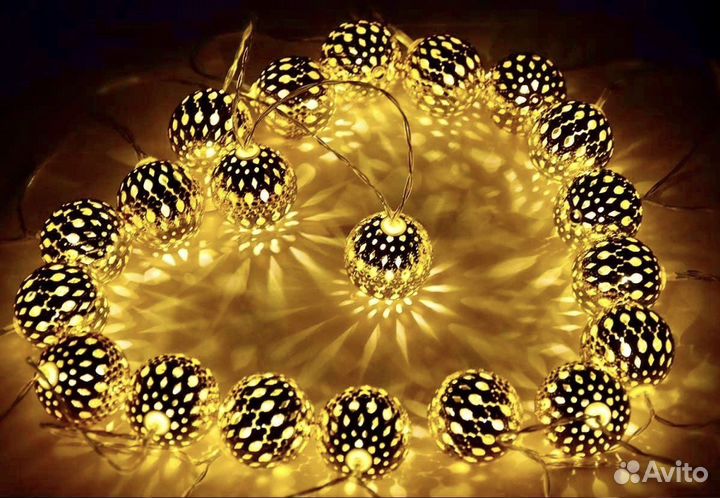 Гирлянда интерьерная