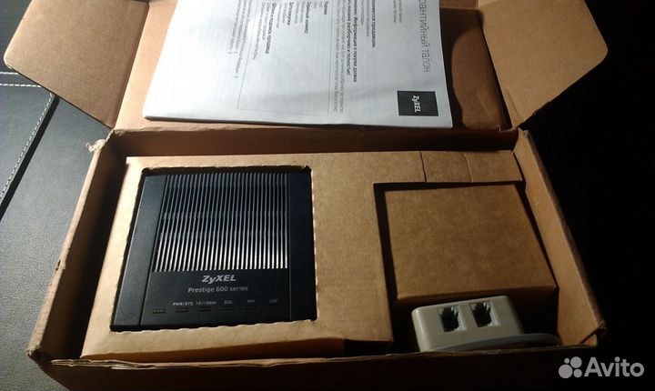 Модем Zyxel adsl2+ USB + Ethernet P660RU EE