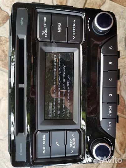 Магнитола штатная на Hyundai Creta (2016+)