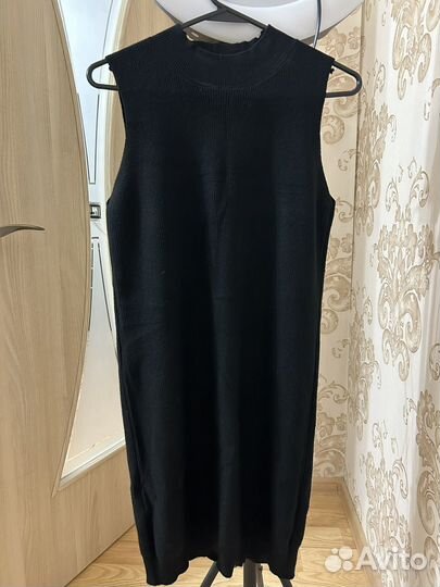 Комплект платье и кардиган