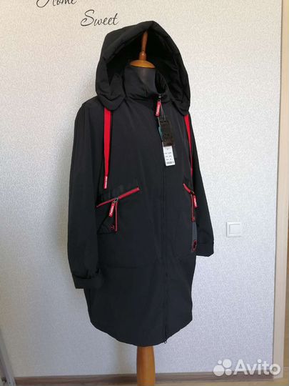 Куртка парка женская осень/весна 50 размер