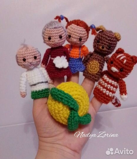 Пальчиковый театр, реквизит для занятий с детьми