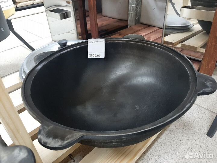 Казан узбекский с печью