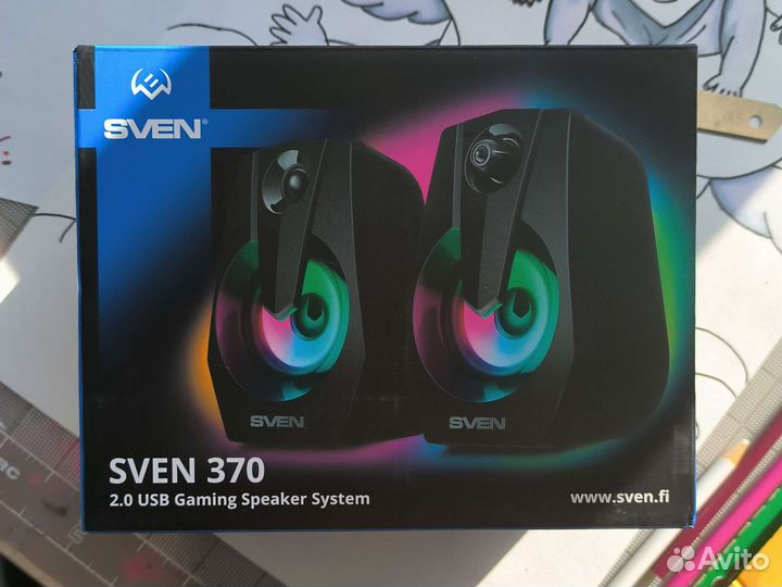 Колонки для компьютера Sven 370