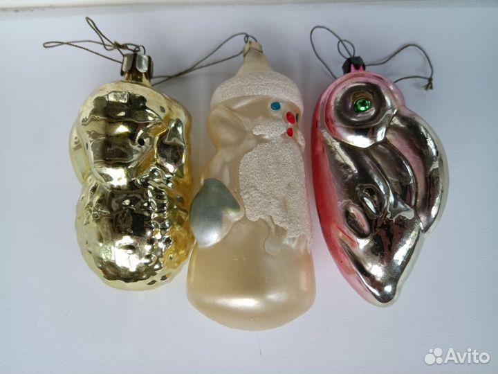Елочные игрушки СССР