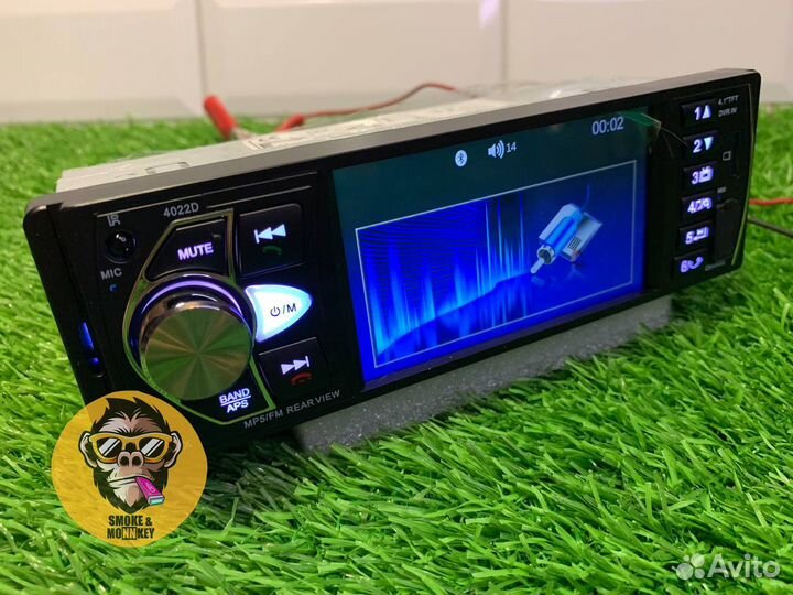 Магнитола 1дин с экраном новая
