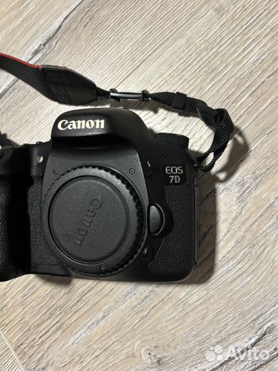 Фотоаппарат canon 7D и 2 объектива