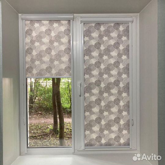 Рулонные шторы уни 2 кассетного типа