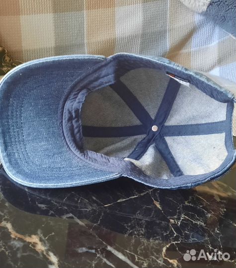 Кепка джинсовая