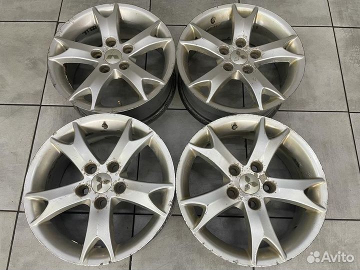 Литые диски R16 Mitsubichi lancer 10