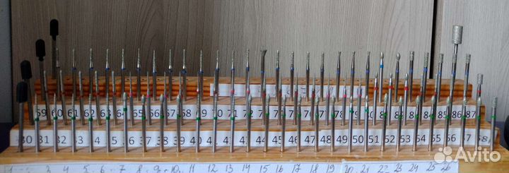 Фреза алмазная для маникюра цена за 85 штук