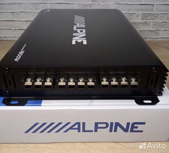 Усилитель 4 канальный alpine