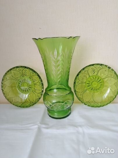 Стеклянная посуда из СССР