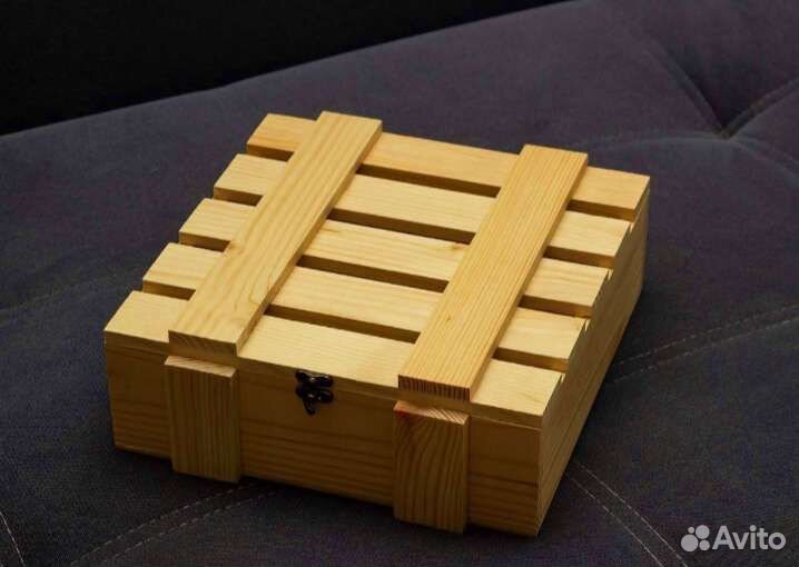 Ящик деревянный, подарочная коробка