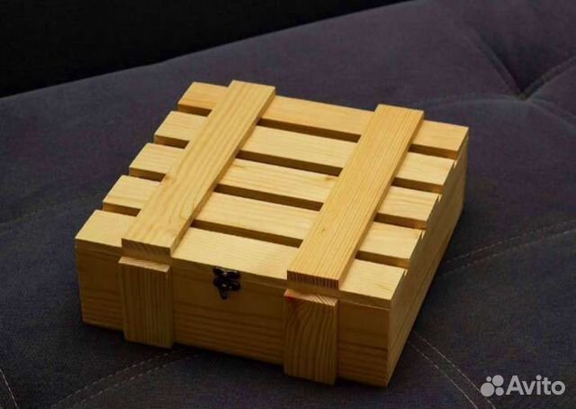 Ящик деревянный, подарочная коробка