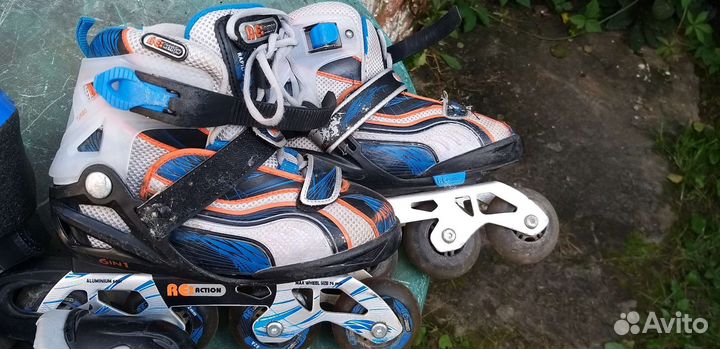 Детские ролики и защита