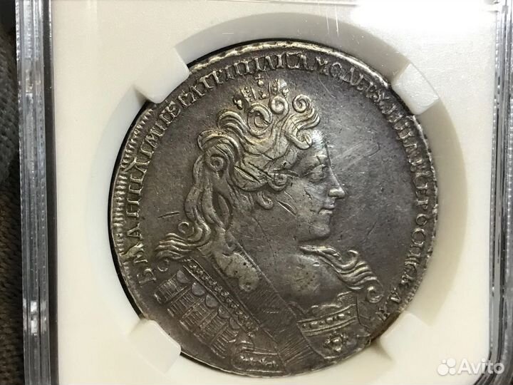 Рубль 1732 и 1738 годов