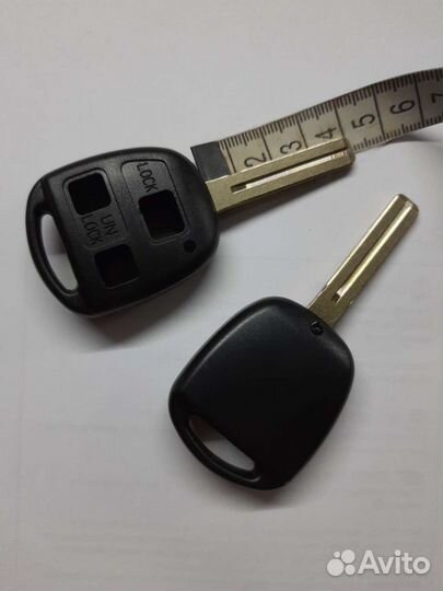 Ключ замка зажигания toyota и lexus (заготовка)