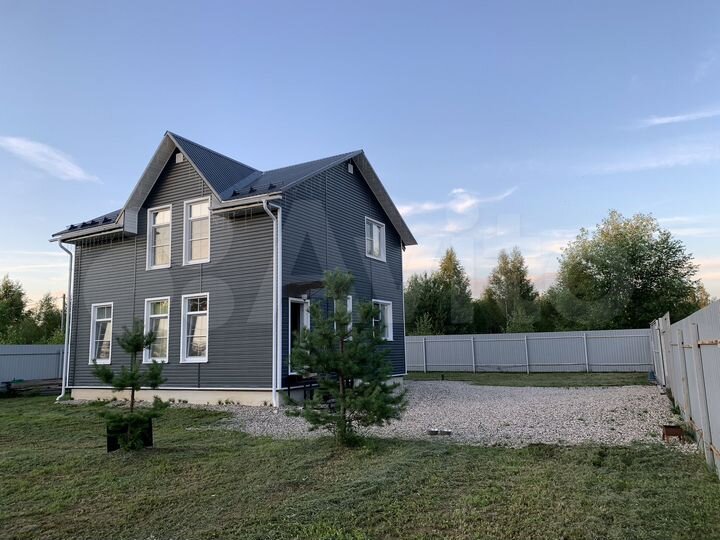 Коттедж 140 м² на участке 16 сот.