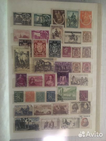 Альбом с почтовыми марками