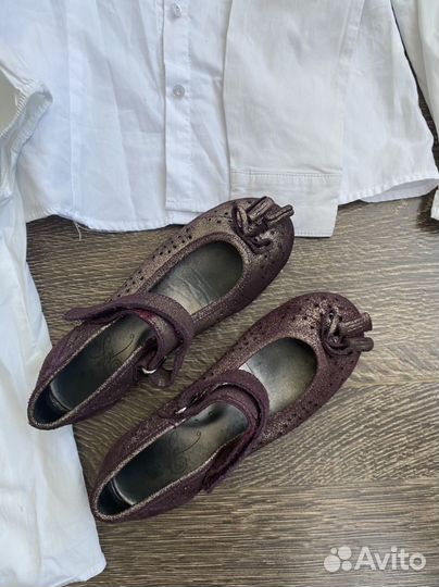 Школьная форма 134 Acoola, туфли Капика