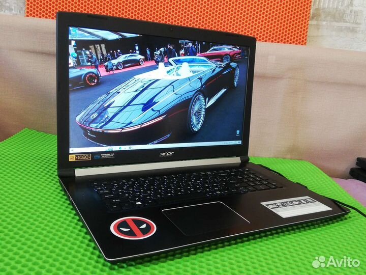 Игровой Boss Acer (17'3/i5-8ядр/12GB/MX150/SSD+1TB