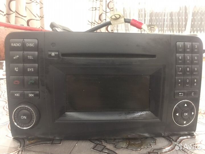 Магнитола на mercedes GL