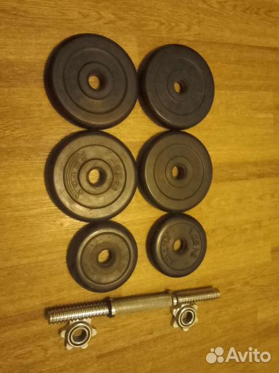 Гантеля разборная 14.5 кг