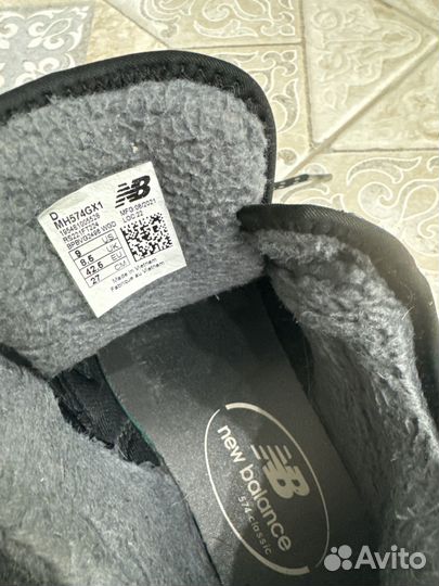 Кроссовки new balance зимние