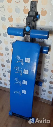 Скамья для пресса складная