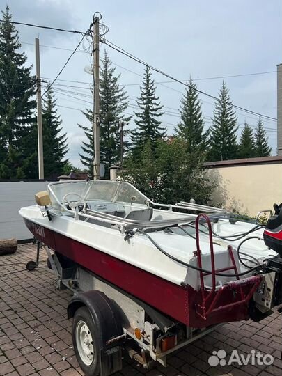 Продажа моторной лодки Обь-3 с мотором Suzuki 40