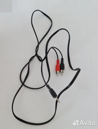 Кабель AUX 3,5 Jack - 2xRCA Тюльпаны 1,5 м(Скупка)