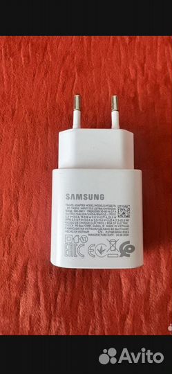 Зарядка samsung 25W type c