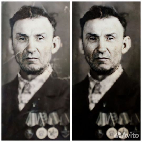 Ретушь фотографий на памятник