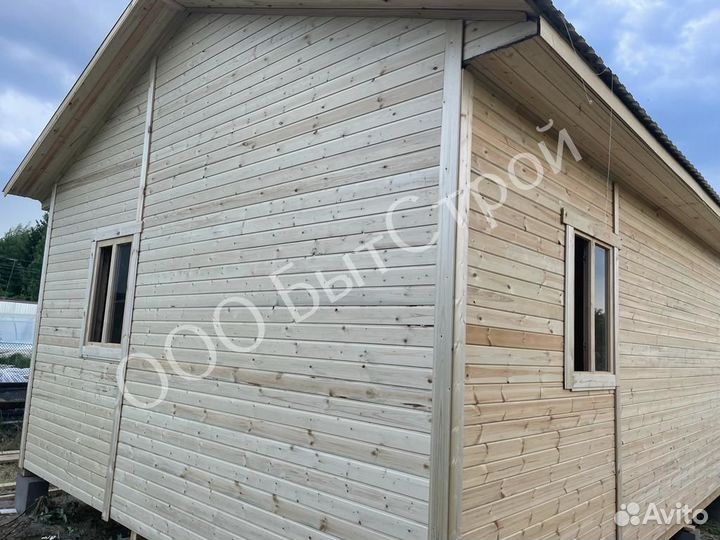 Каркасный дом 6x6