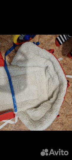 Санки + чехол на овчине